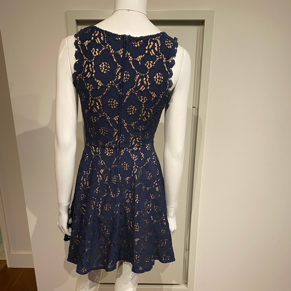 Elegant versatile blue dress size 1